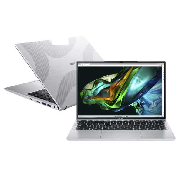 Notebook Acer Aspire A M U Pure Silver Grey I U