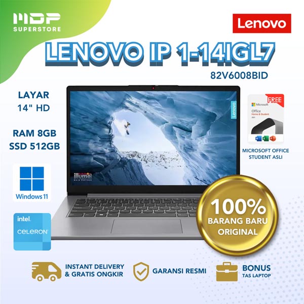 Notebook Lenovo Ip Igl V Bid Cloud Grey N Gb Ddr