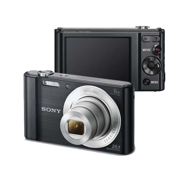 SONY KAMERA CYBER SHOT DSC-W810 / BC BLACK,20.1 ,6X OPTICAL ZOOM | MDP ...