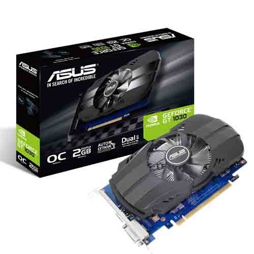 VGA CARD 2 GB DDR4 ASUS NVIDIA GEFORCE PH-GT1030-O2GD4(90YV0BQ1