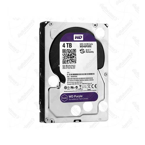 HARD DISK PC 4 TB WDC PURPLE (WD40PURZ) | MDP - IT and Electronic