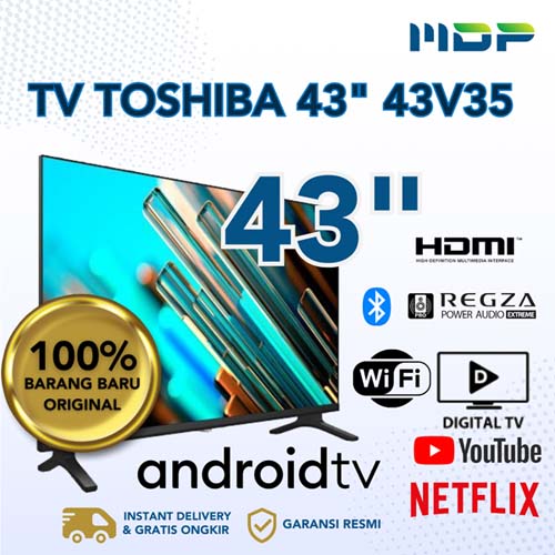 LED TV TOSHIBA 43" 43V35 (SMART TV/FHD) | MDP - IT and Electronic ...