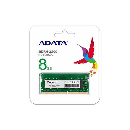 MEMORY 8 GB U/ NB (DDR4)PC4-3200 SODIMM ADATA (AD4S32008G22-RGN
