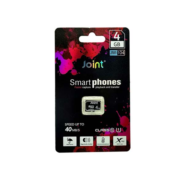 MEMORY CARD MICRO SD 4GB JOINT MMC JM104 | MDP - IT and Electronic ...