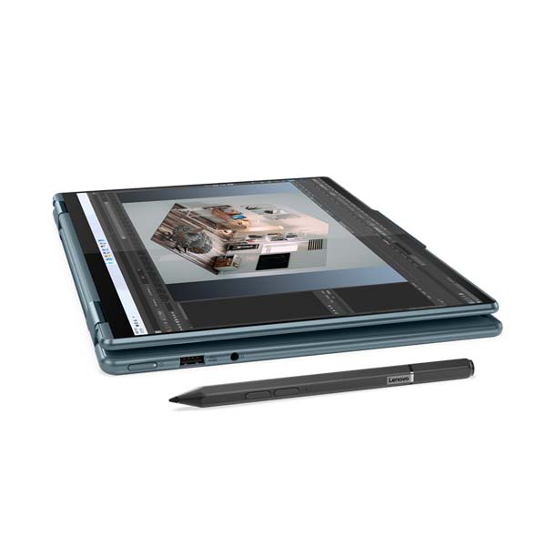 NOTEBOOK LENOVO YOGA 7-14ARB7 (82QF001CID) STONE BLUE : AMD RYZEN