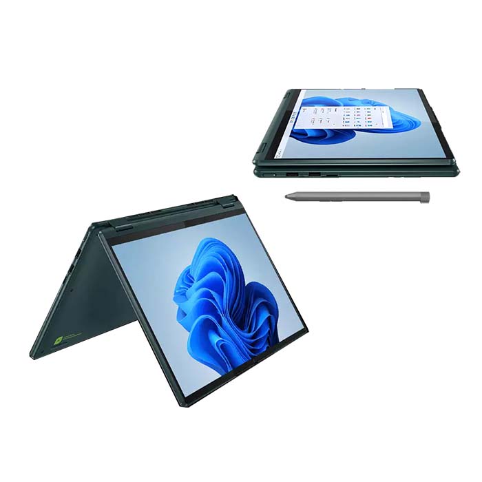 NOTEBOOK LENOVO YOGA 6-13ALC7 (82UD000WID) DARK TEAL : AMD RYZEN 7