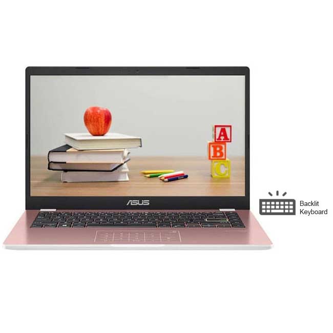 NOTEBOOK ASUS E410MAO-VIPS556 (ROSE PINK ): INTEL N5030, UMA, 8GB DDR4 ...