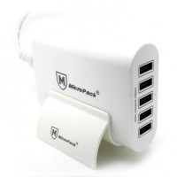 USB CHARGER WITH 5 USB PORT SMART IC MUS-5SI MICROPACK | MDP - IT and ...