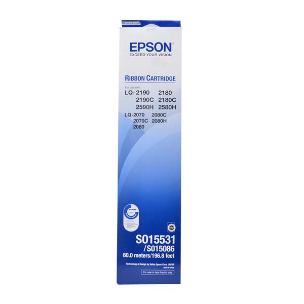 RIBBON EPSON LQ-2170/LQ-2180/LQ-2190 (ORIGINAL) (S015531/S015086) | MDP ...